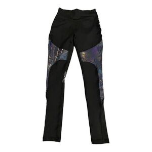 Style Reform black metallic glitter Leggings